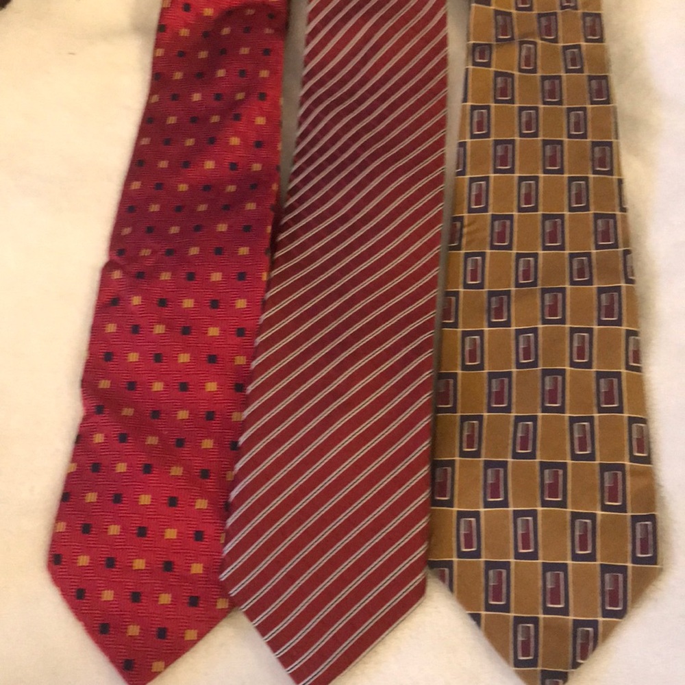 Bundle of silk ties